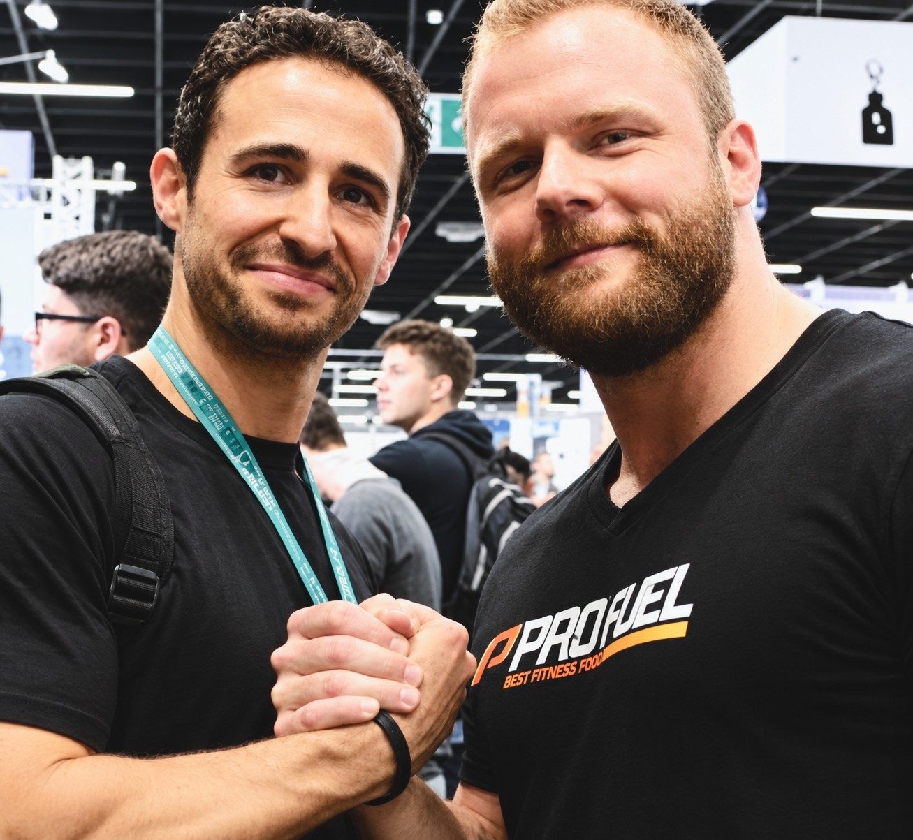 Stefan Janke and Daniel Loidl at FIBO 2015